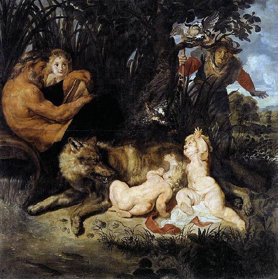 Peter Paul Rubens Romulus and Remus. oil painting image